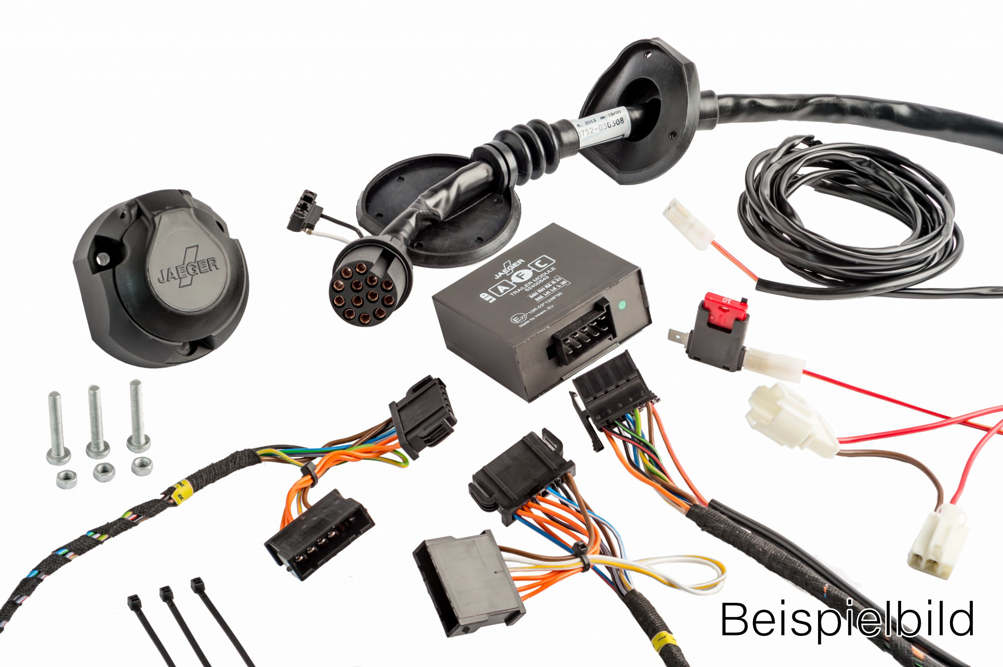 JAEGER automotive 21500675 fahrzeugspezifischer 13-poliger Elektrosatz