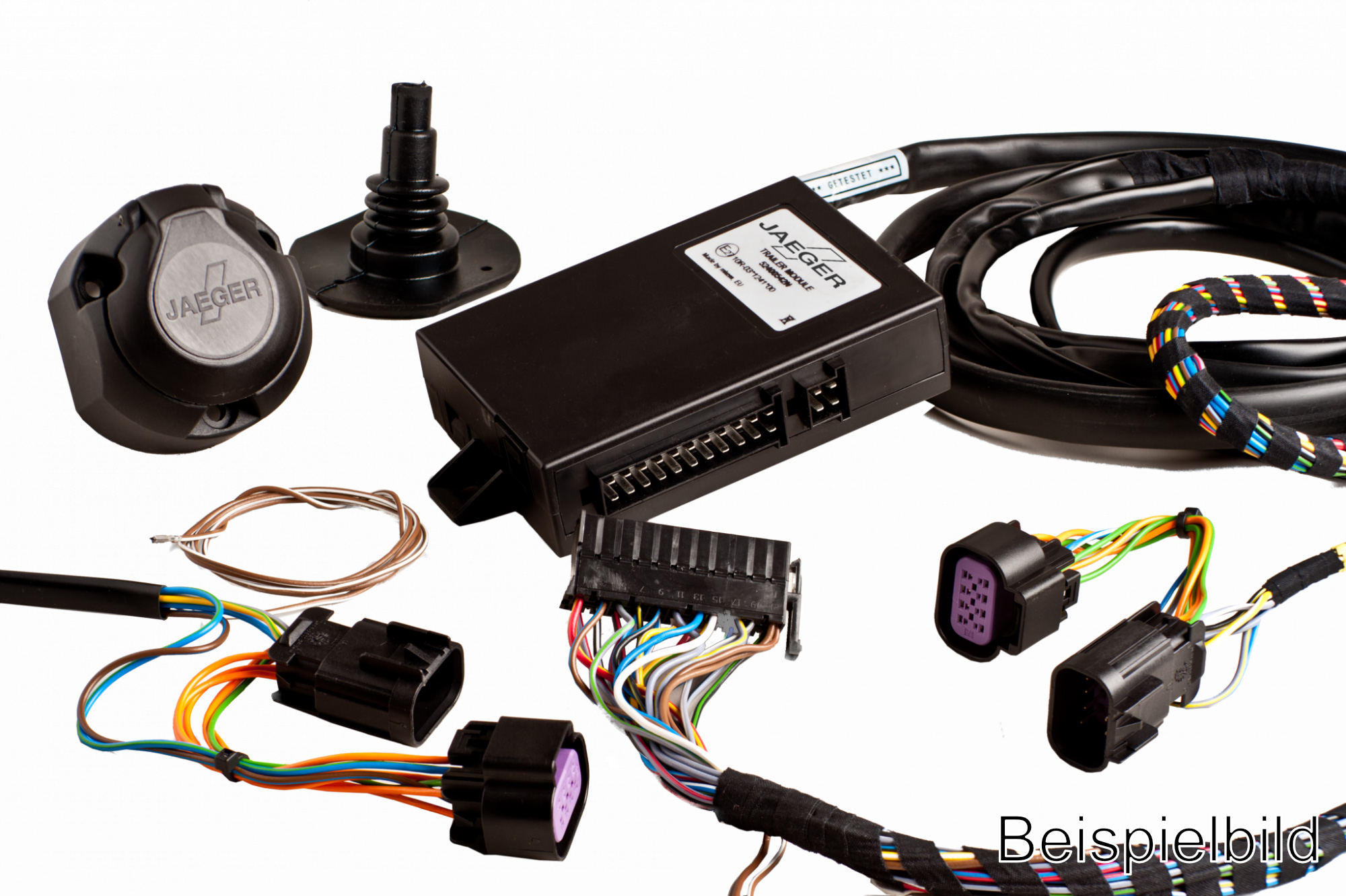 UFC-Premium-Elektrosatz JAEGER automotive 21100561 fahrzeugspezifischer 13-poliger Elektrosatz