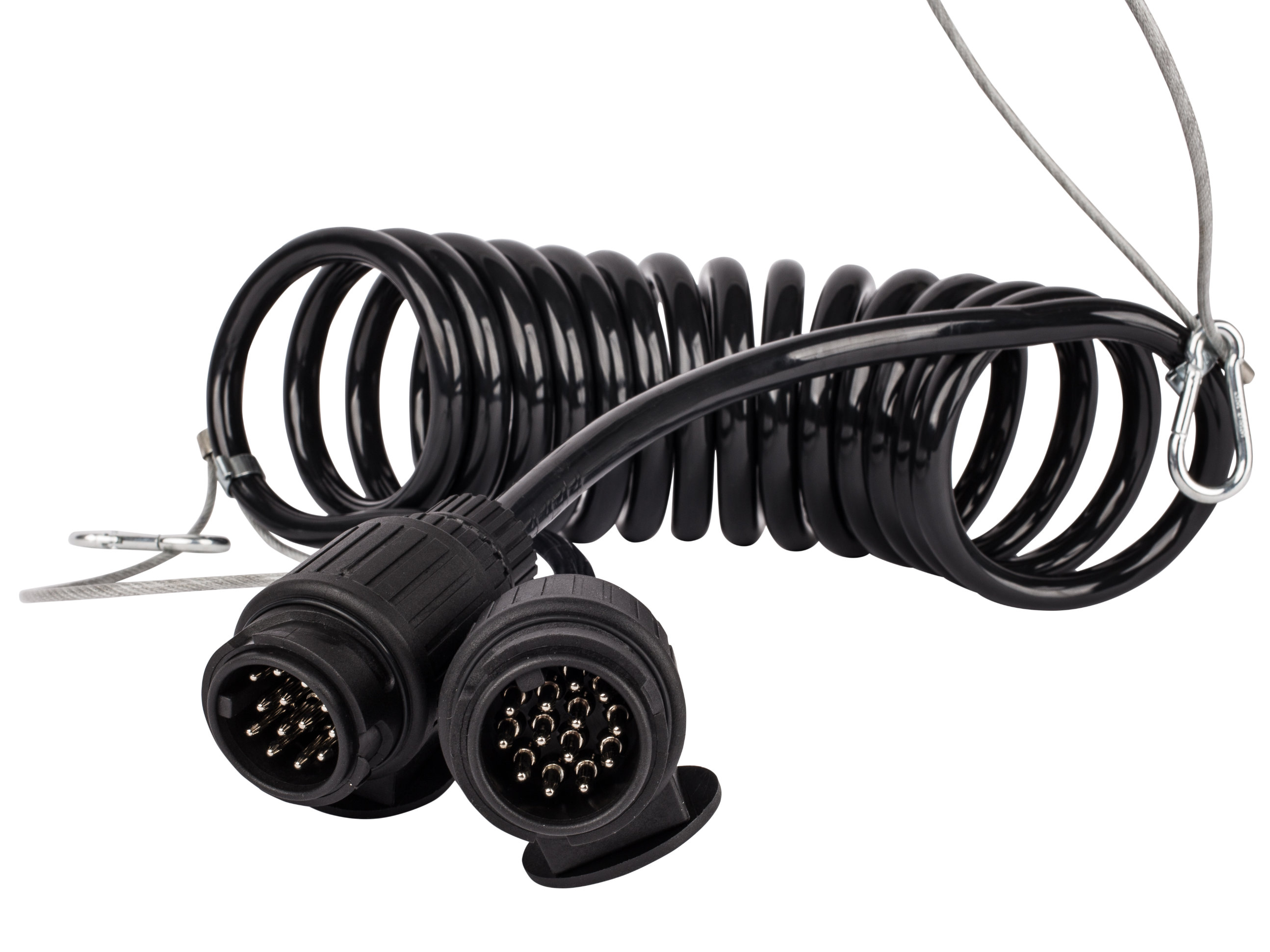 Spiral cable 12V 13P, 2x13P plug Spiral cable 12V 13P, 2x13P plug