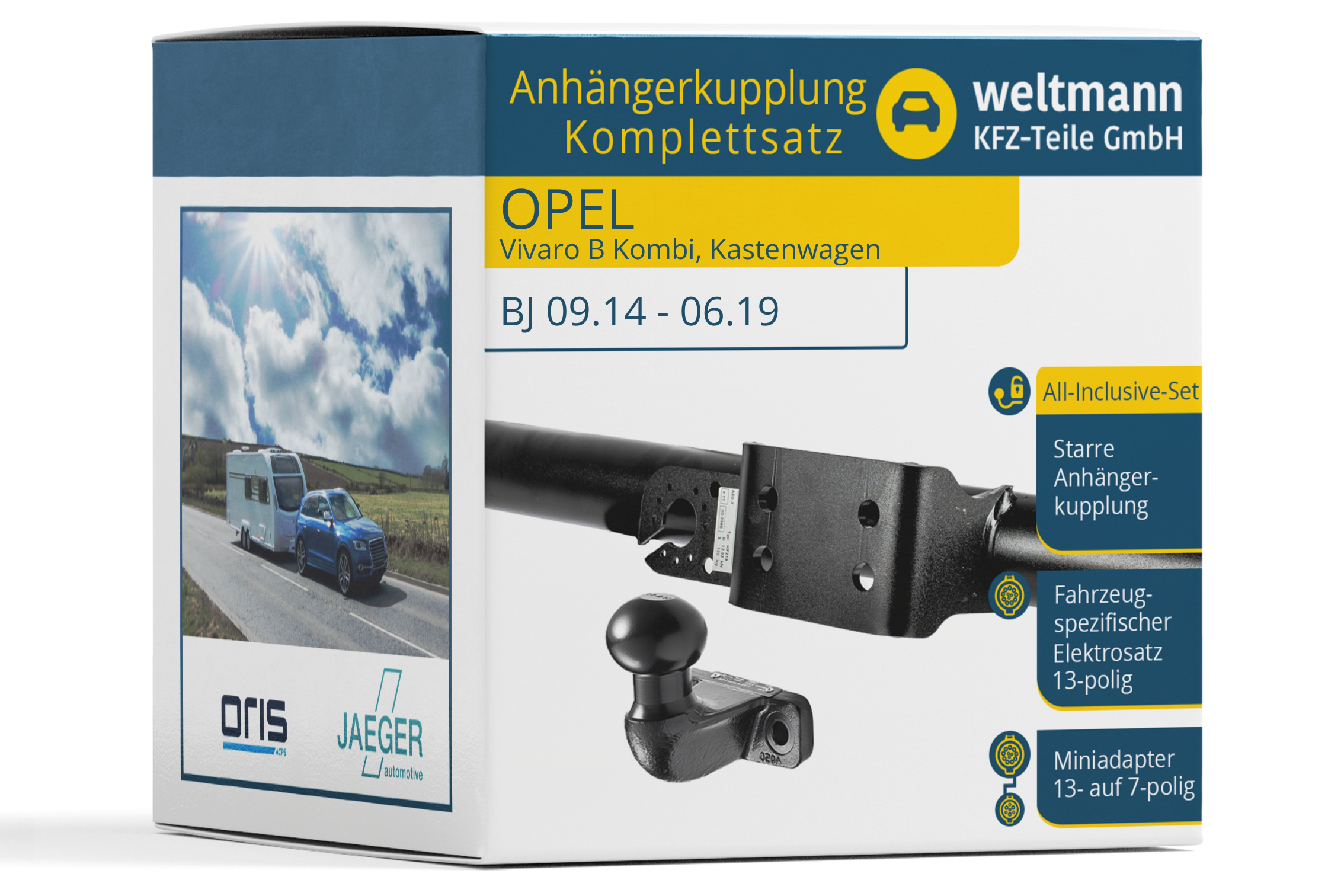 OPEL Vivaro B Kombi, Kastenwagen