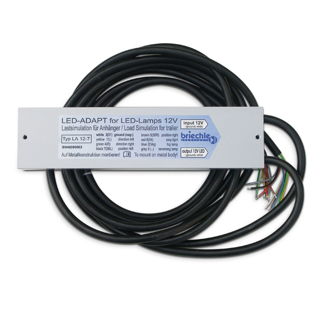 la12-7 Briechle LED-ADAPT Widerstands-Ersatzlast für LED Anhänger