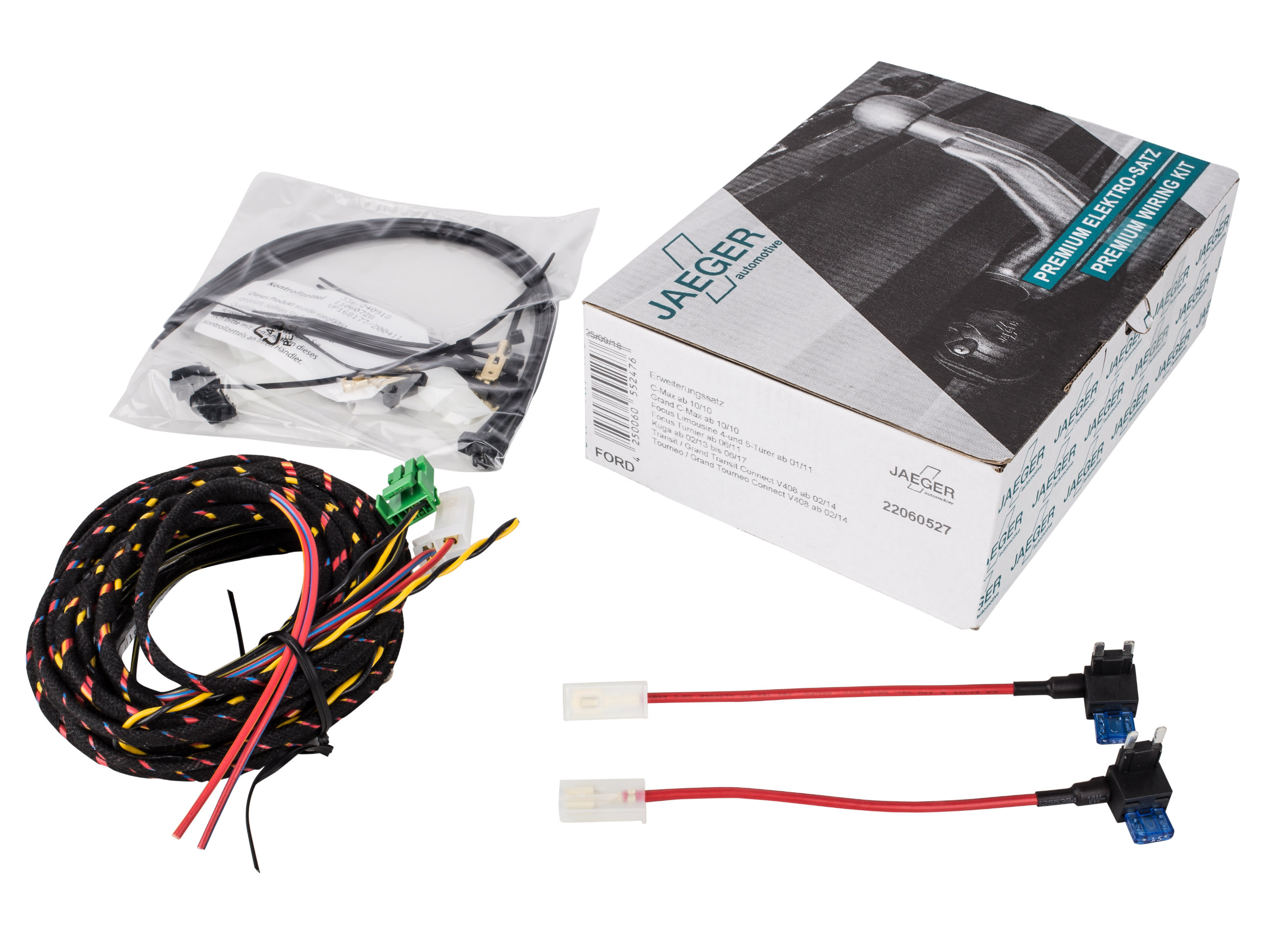 22060527-Erweiterungssatz-Ford JAEGER automotive 22060527 expansion kit for Ford models without AHK preparation