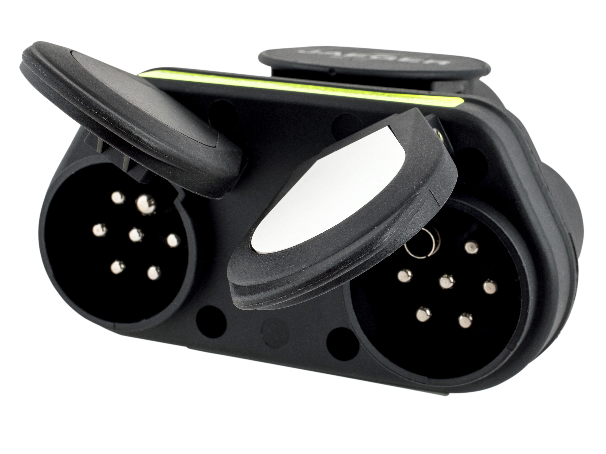 Kurzadapter 13-polig auf 2 x 7-polig 24 Volt