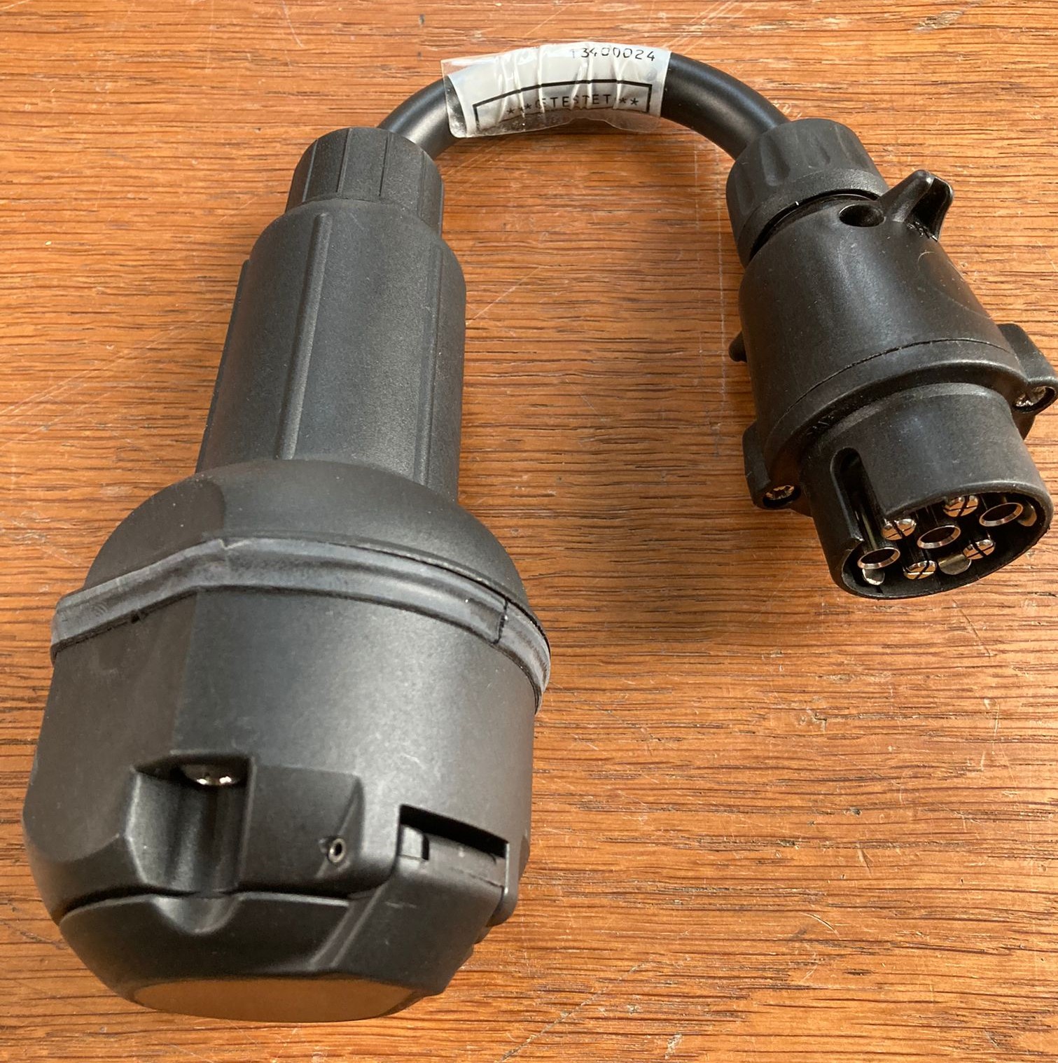 10000052KP-11TbNjyfBEu2do Adapter 13-pin (7+6) Multicon to 13-pin. Jaeger 13400025