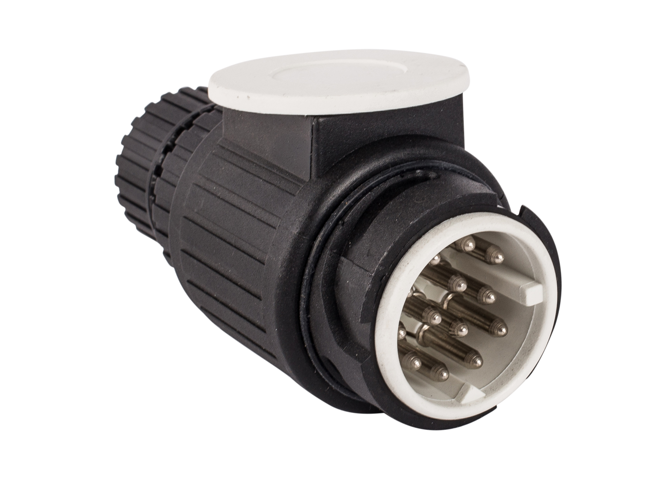 65400003-Stecker-13-Pol-24-Volt Stecker mit Schraubanschluss 13-polig 24 Volt - 65400003