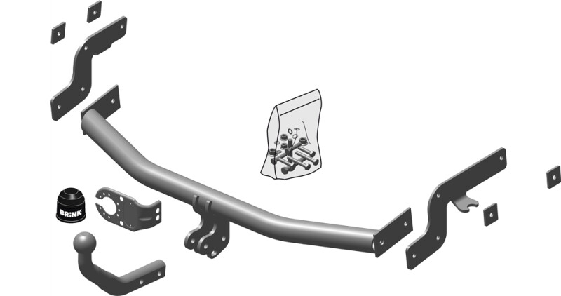 8Z500139_01 Anhängerkupplung starr, Citroen, Fiat, Peugeot