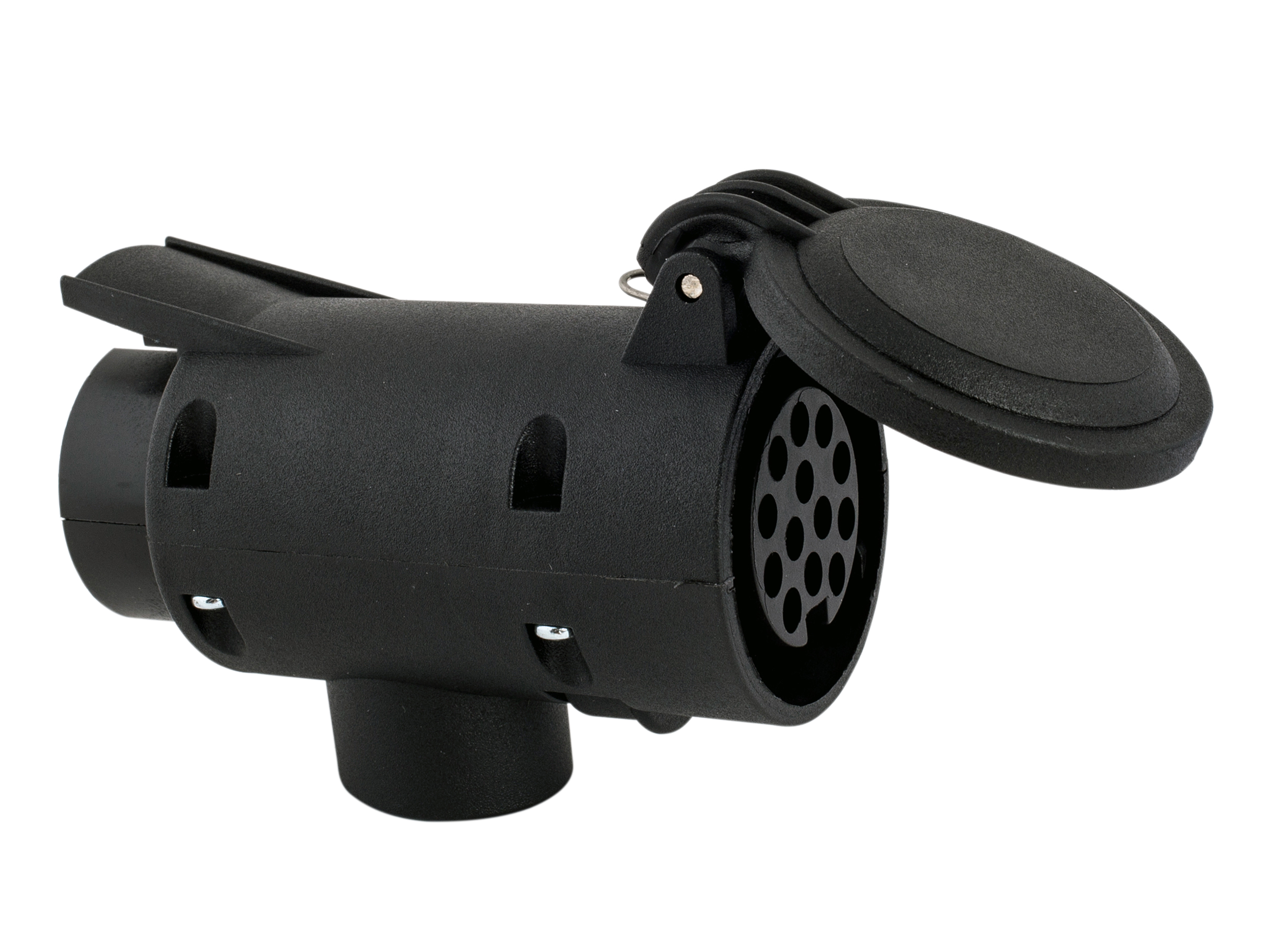 62400001-JAEGER-automotive-Adapter-kurz-12V-7P-auf-13Pol Kurzadapter 7-polig auf 13-polig