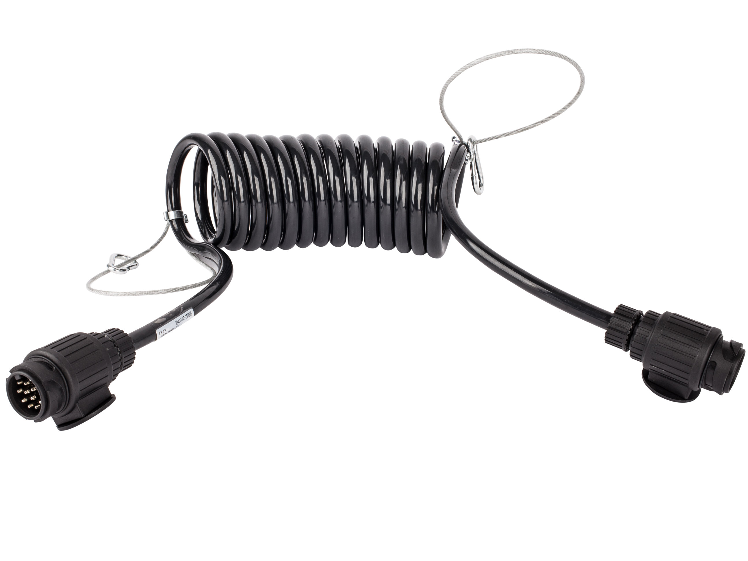 Spiral cable 12V 13P, 2x13P plug Spiral cable 12V 13P, 2x13P plug