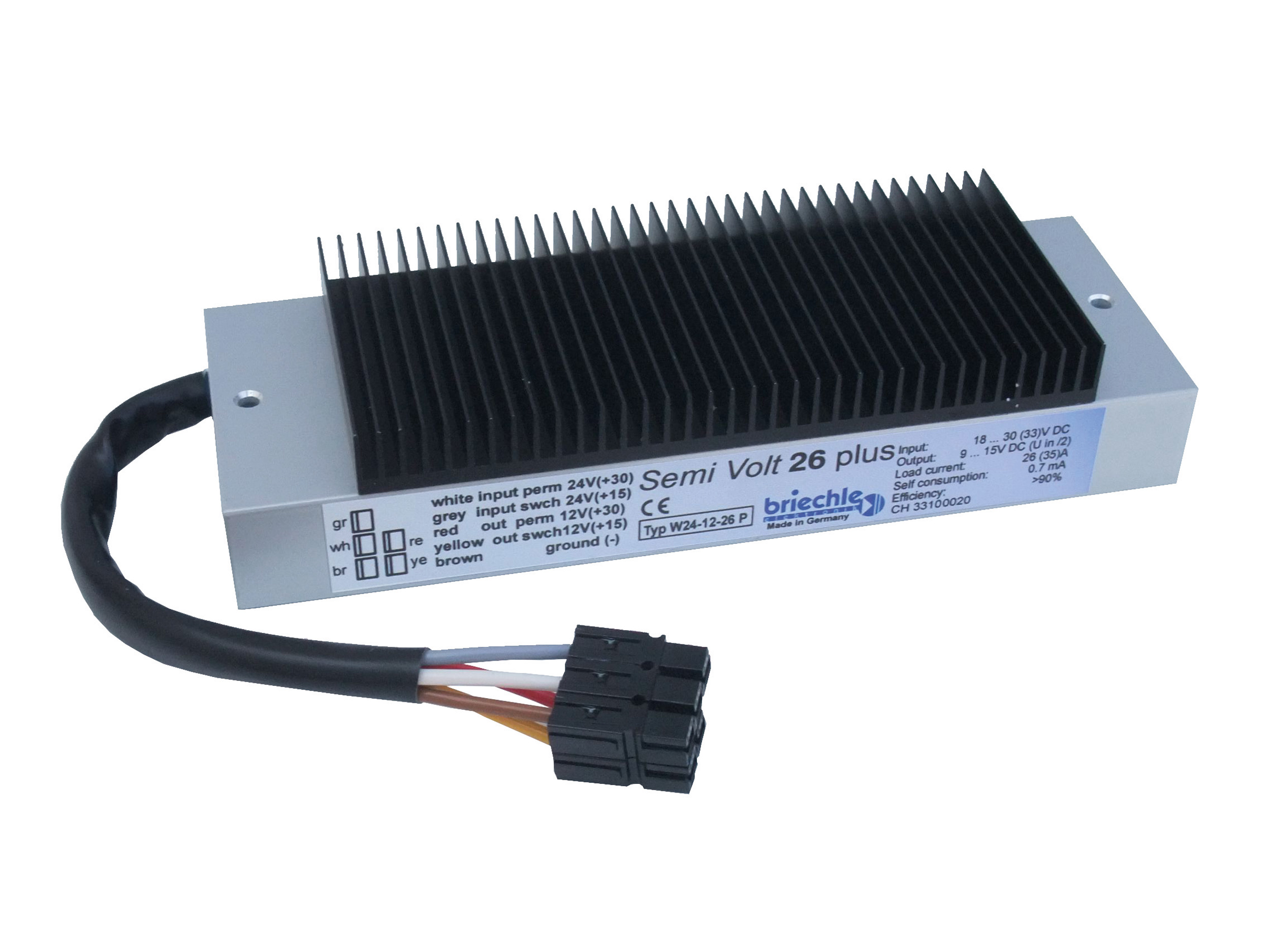 Briechle-10080-Semi-Volt-26Semi-Volt-26-Plus-24V-auf-12V-26-35-A-Spannungswandler