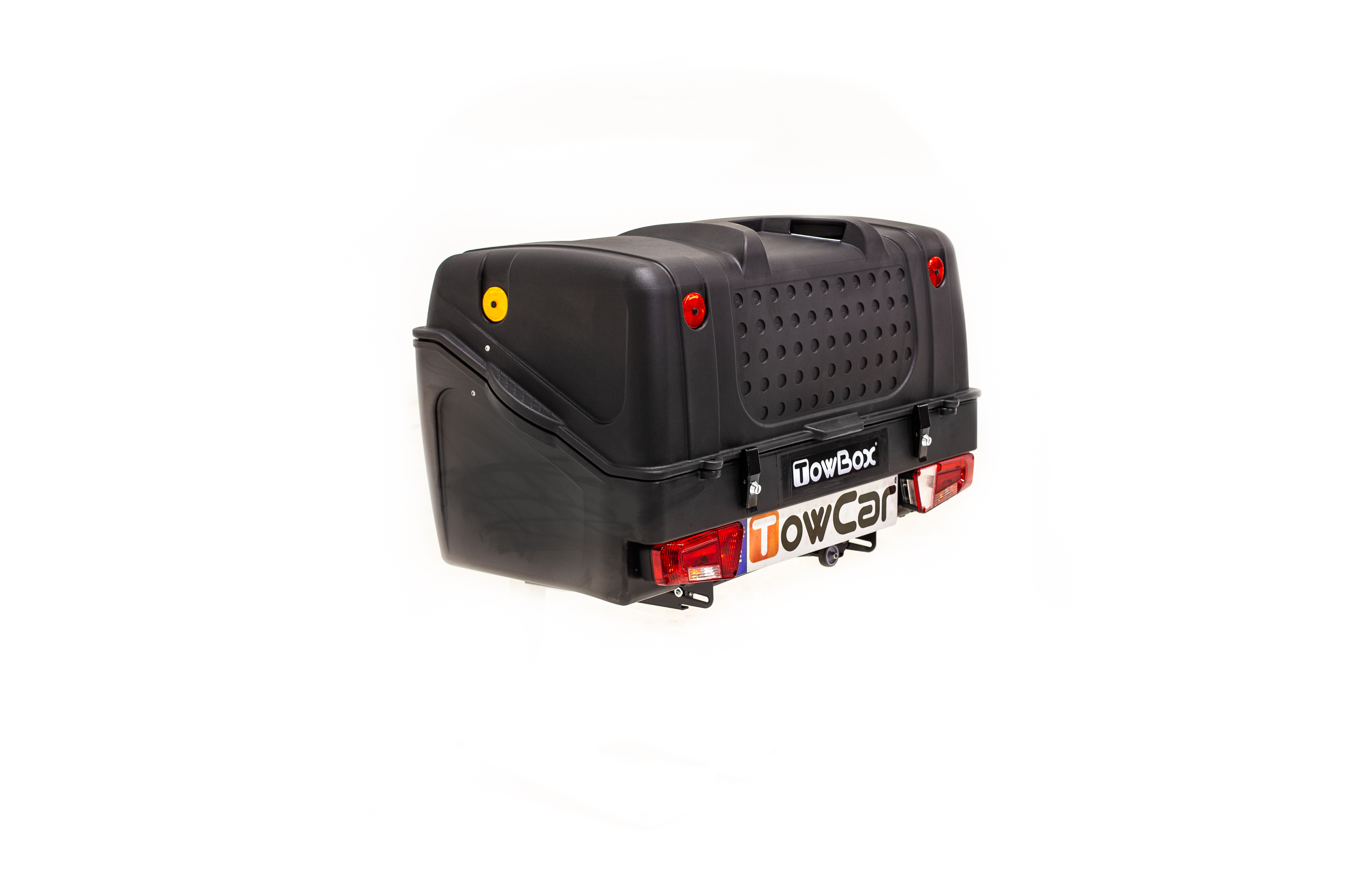 Transportbox für Anhängerkupplung Towbox V2 - schwarz